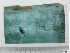 Foto von Beryll (Aquamarin) (NHMW-MIN-Ay151)